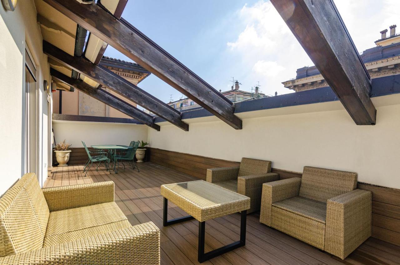 Rizzoli Terrace Apartment Bologna Exterior foto